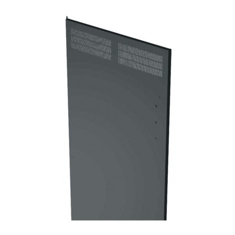 Middle Atlantic DVRD-44 44SP Vented Rear Door For DRK Racks