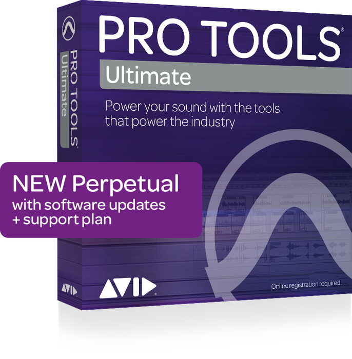 Avid Pro Tools Ultimate Perpetual License - EDU (Box) Professional DAW Software For Education / Academic Institutions