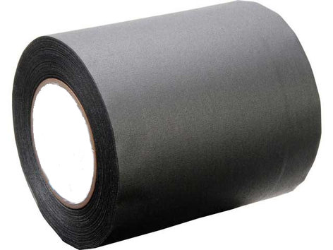 City Theatrical Cable Path Tape 30m Roll Of 5.75" Wide Black Tunnel Tape