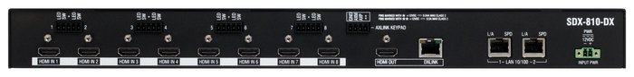 AMX SDX-810-DX DX810DX 8x1 HDMI Digital Switcher With DXLink Output