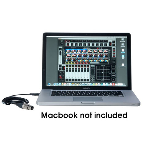 Elation Pro Lighting Emulation Pro DMX Software with USB DMX Cable EMULATION