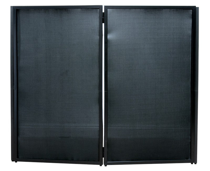 American Audio Event Façade II 4-Panel Facade With Black And White Scrim, 110.25"x1"x47.25"