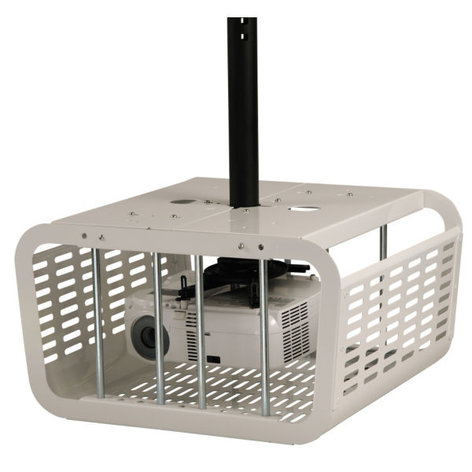 Peerless PE1120-W ProjectorSecurityCage In White