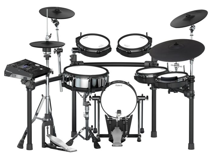 Roland TD-50K 6-Piece Electronic Drum Kit with BT-1 Trigger Pad TD-50K-FC