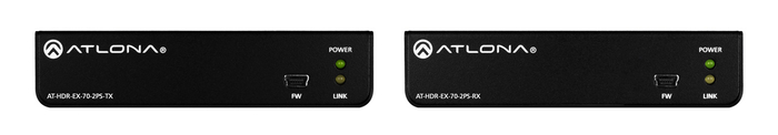 Atlona Technologies AT-HDR-EX-70-2PS 4K HDR HDMI Over HDBaseT TX/RX Kit
