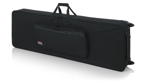 Gator Cases GK-88 XL Lightweight Hard Case with Wheels for Extra Long 88-Note Keyboards GK88-XL