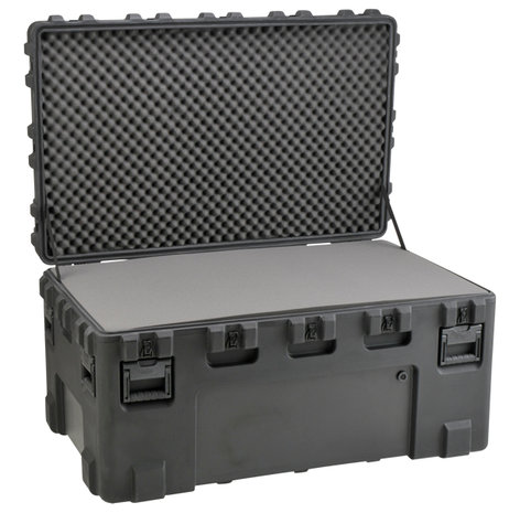 SKB 3R5030-24B-L 50"x35"x27" Waterproof Case With Layered Foam Interior