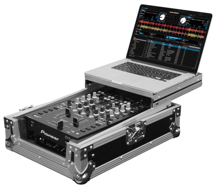 Odyssey FZGS10MX1 Flight Zone Low Profile Glide Style Series Universal 10" DJ Mixer Case FZGS10MX1