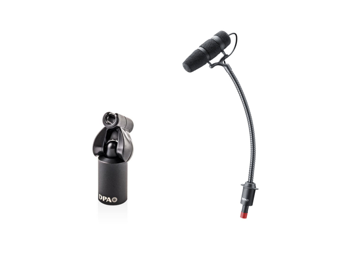 DPA 4099-DC-1-101-SM D:vote CORE 4099 Cardioid Mic, Loud SPL With Stand Mount