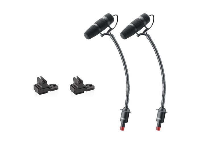 DPA 4099-DC-1-101-A 99DC1101A 4099 Dual / Stereo Mic System With Clips For Accordion