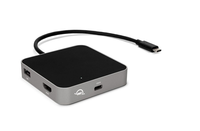 OWC TCDK5P USB-C Travel Dock For Mac/PC/Chrome, USB 3.1 Gen 1, HDMI, SD