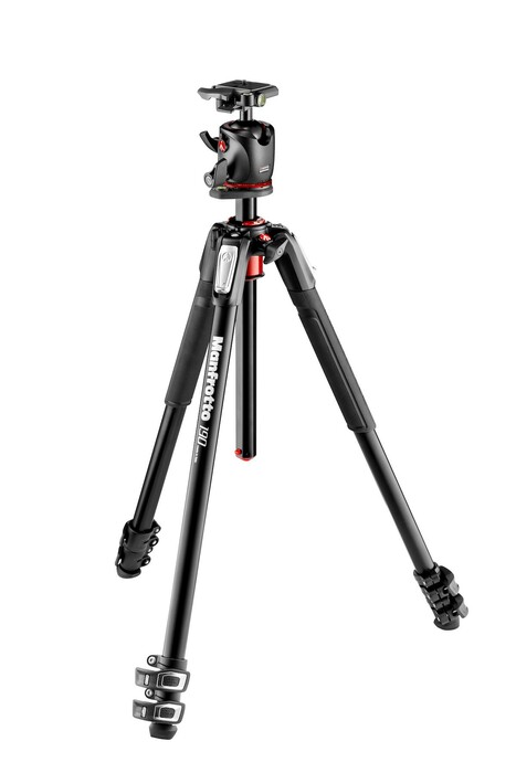 Manfrotto MK190XPRO3-BHQ2 Aluminium 3-Section Tripod And XPRO Ball Head