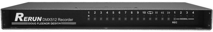 Doug Fleenor Designs RERUN-R3 3-Universe Lighting Controller, Rackmount RERUN-R3