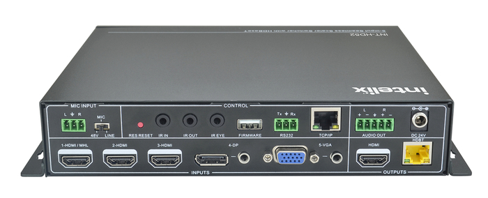 Intelix INT-HD52 5 Input Auto Switching/Scaling Presentation Switcher With HDBaseT