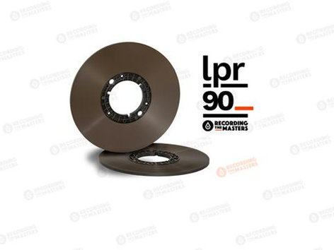 RMGI-North America LPR90 1/4” x 3600 ft Semi-Professional Analog Audio Tape in a 10.5" NAB Pancake Eco Reel LPR90-38530
