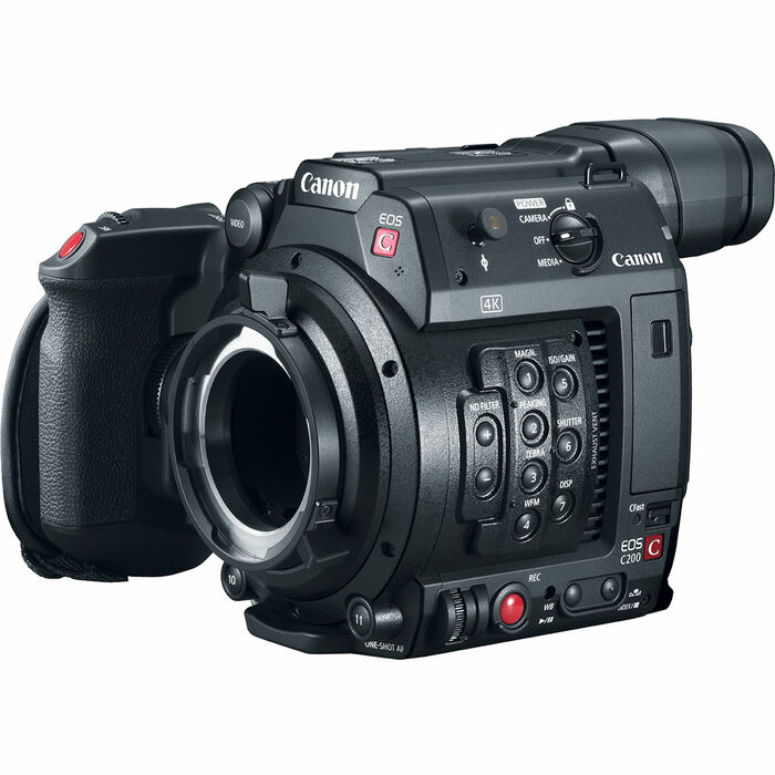 Canon EOS C200 PL 4K Cinema Camera With PL Mount, Body Only