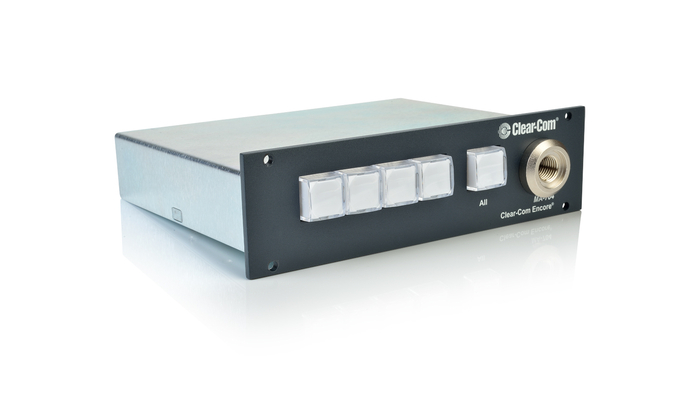 Clear-Com MA-704 Program Interrupt/IFB System Master Control/Talent Access Station MA704