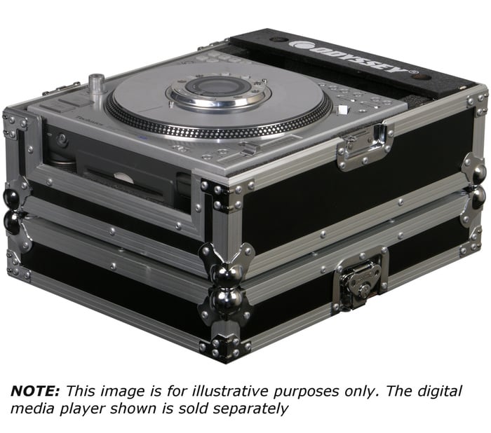 Odyssey FRCDJE 12.8"x6"x14" Large Format CD/Digital Media Player Case