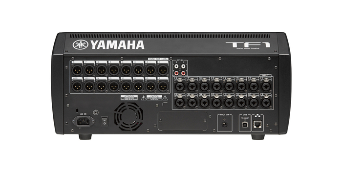 Yamaha TF1 DBR12 Pack TF1 Digital Mixer Bundle With Stagebox, Active Speakers, Stands And Cables