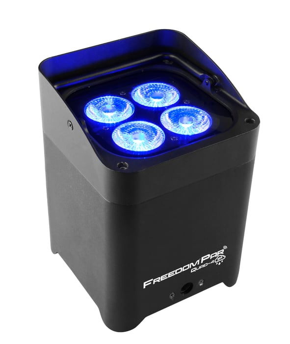 Chauvet DJ Freedom Par Quad-4 IP 4x 5w RGBA LED Battery Powered IP Rated Uplight