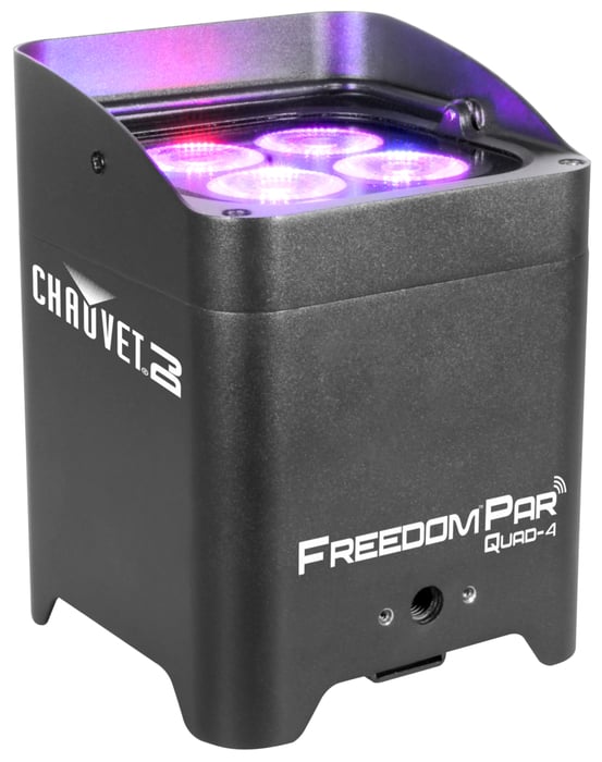 Chauvet DJ Freedom Par Quad-4 4x 5w RGBA LED Battery Powered Uplight