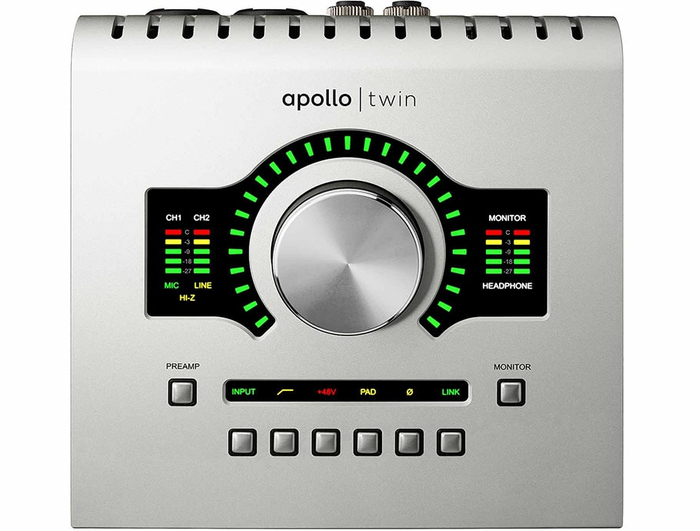 Universal Audio Apollo Twin USB DUO 2x6 USB 2.0 Desktop Audio Interface For Windows With UAD-2 DUO DSP