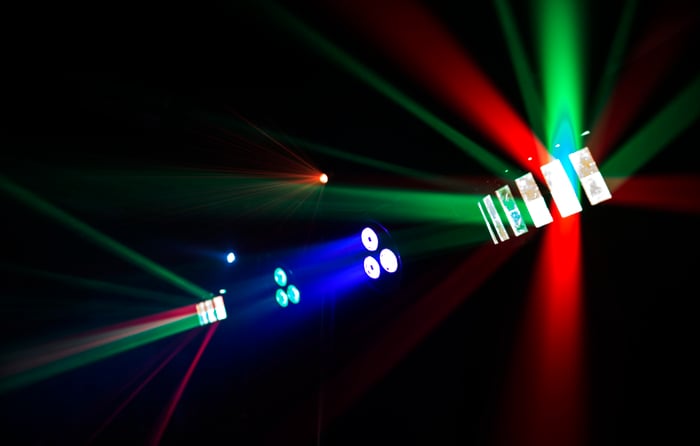 Chauvet DJ Gig Bar Flex 3-in-1 LED Derby, Wash, Strobe Lighting Bar With Remote And Bag