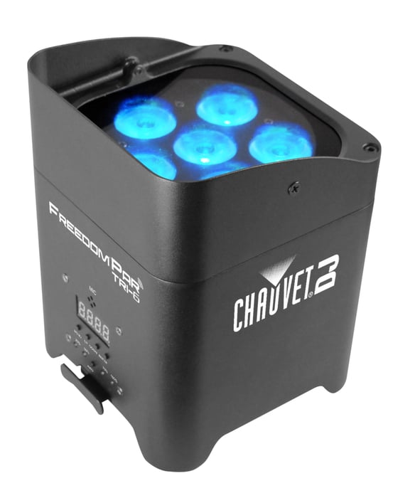 Chauvet DJ Freedom Par Tri-6 6x 3w RGB LED Battery Powered IP Rated Uplight