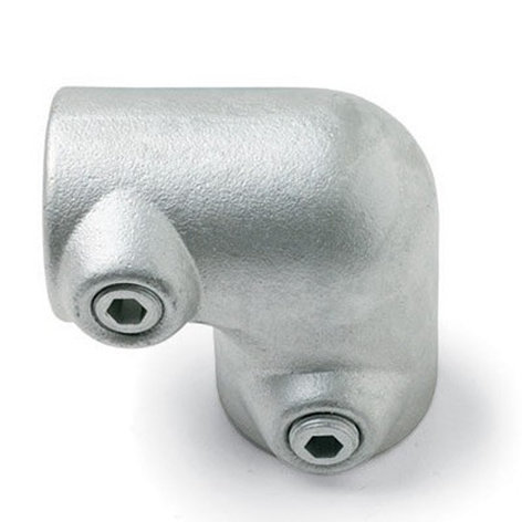 Rose Brand Pipe & Tube Clamp 90 Degree Elbow Connector For 1 1/2" Pipe