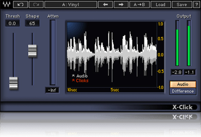 Waves X-Click Vinyl Restoration Plug-in (Download)