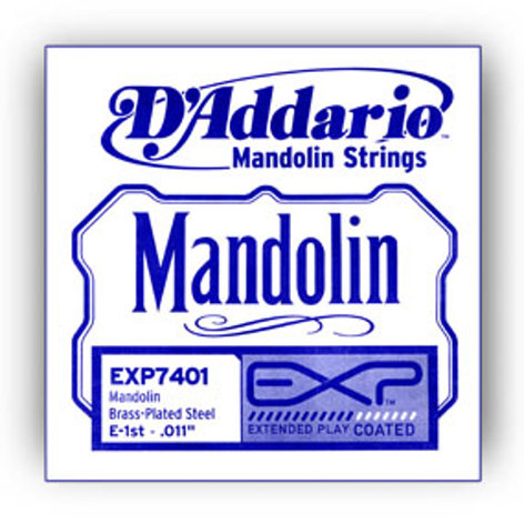 D`Addario J7501 Single Mandolin String 0115/J75 1st