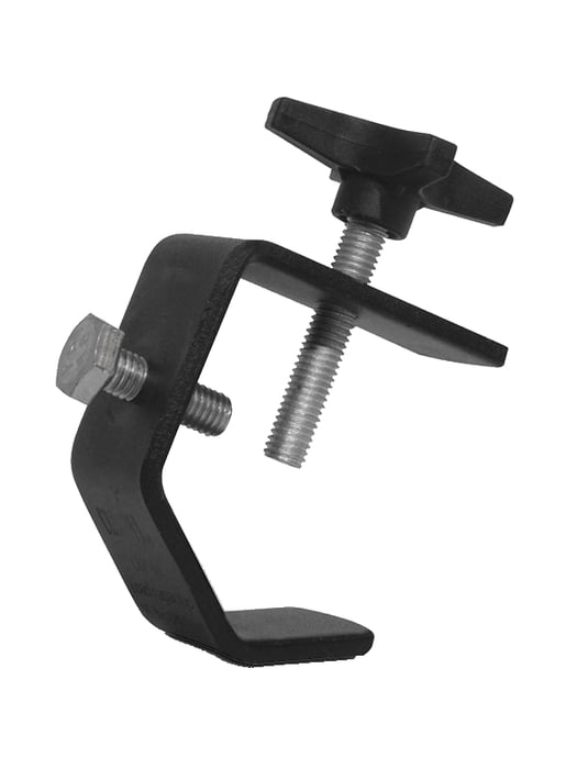 Chauvet DJ CLP-02 Medium-Duty C-clamp, Fits 1-2" Pipe, 60 Lb Capacity