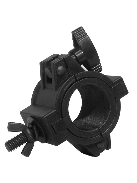 Chauvet DJ CLP-10 Light-duty Plastic O-clamp, Fits 1", 1.5" And 2" Pipe, 52 Lb Capacity