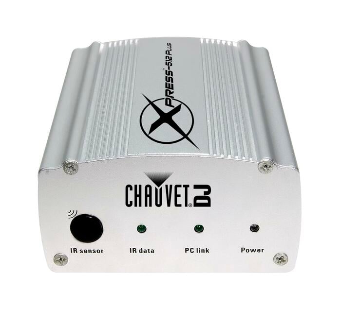 Chauvet DJ XPRESS-512 Plus USB To DMX Interface, 1 Universe With Stand-Alone Show Playback