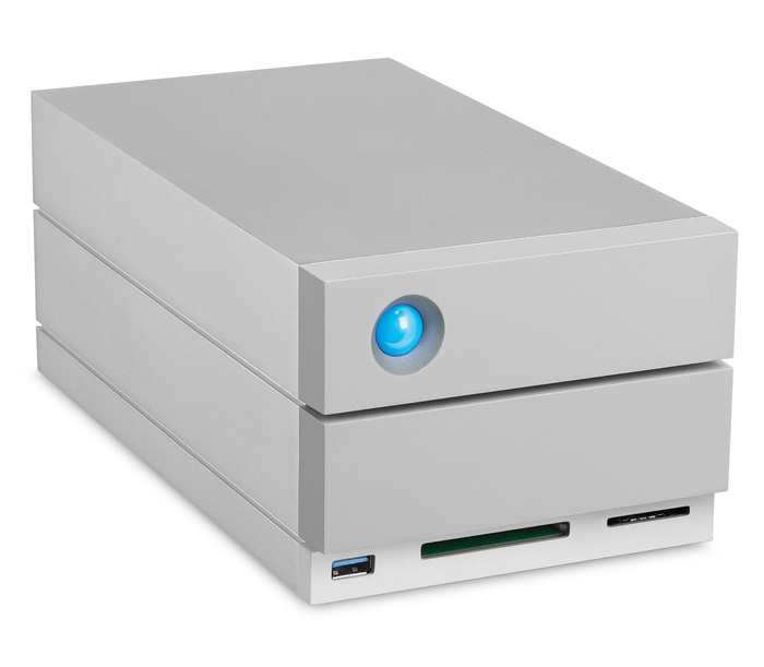 LaCie STGB8000400 8TB 2big Dock Thunderbolt 3 Dual Disk Hardware RAID