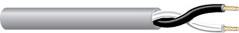 West Penn 226-500 Unshielded Raw Cable, 2-Conductor 14 GA Stranded (19x27), 500 Ft 226-500