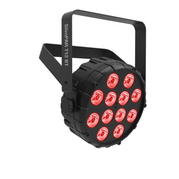 Chauvet DJ SlimPAR T12 BT 12x 2.5W RGB LED PAR Can, BTAir Compatible