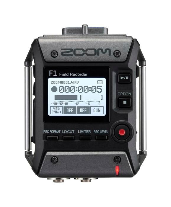Zoom F1-SP 2-Channel Field Recorder With SGH-6 Shotgun Microphone
