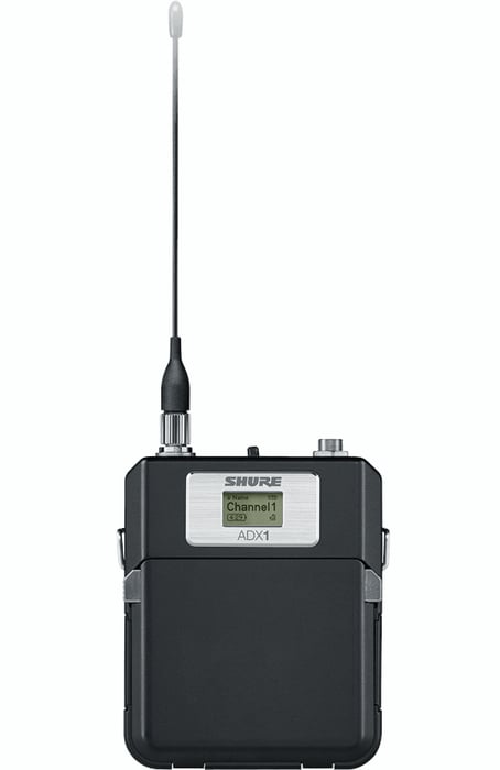 Shure ADX1 Bodypack Transmitter With TA4F Connector