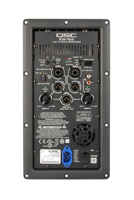 QSC WP-215312-TS Amp Assembly For KW153