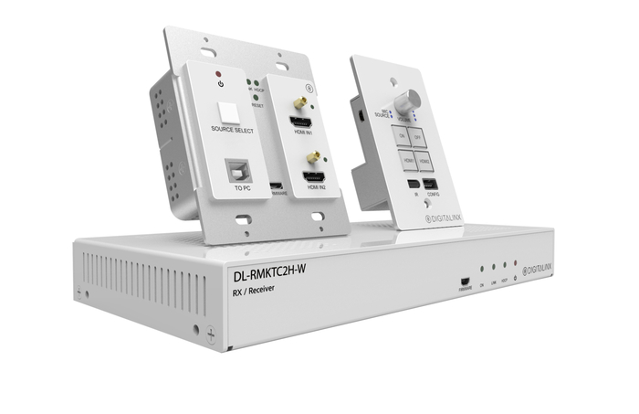 Liberty AV DL-RMKTC2H-W HDMI & USB2.0 Distribution And Control System