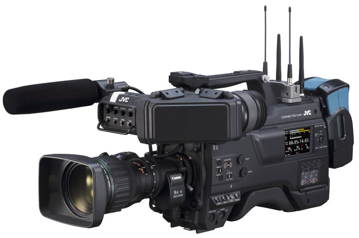 JVC GY-HC900CHU HD CONNECTED CAM Broadcast Camcorder, Body Only