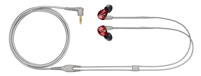 Shure SE535LTD Triple-Driver Sound Isolating Earphones With Detachable Cable, Red (Special Edition)