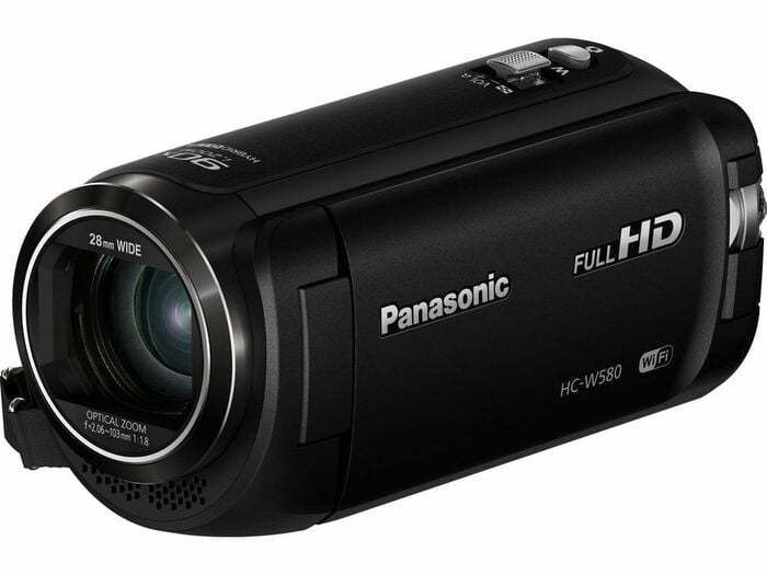 Panasonic HC-W580K Full HD Camcorder With WiFi, Built-in Multi Scene Twin Camera