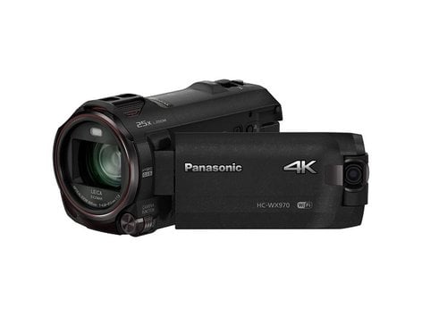 Panasonic HC-WX970 4K Ultra HD Camcorder with Onboard Twin Video Camera HC-WX970