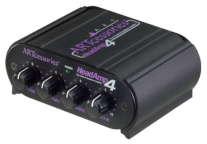 ART HEADAMP4 4 Outlet Stereo Headphone Amplifier