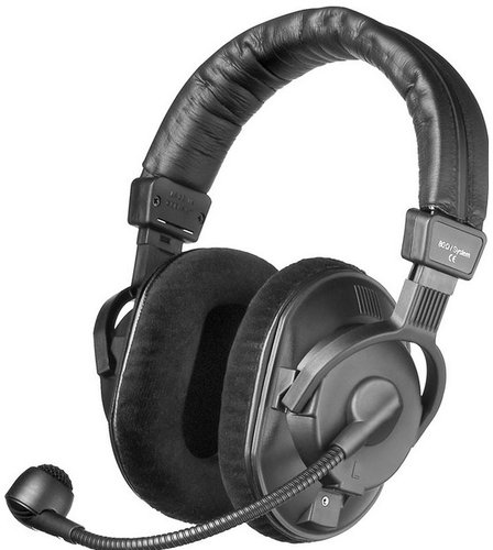 Beyerdynamic DT 290 MK II 200/80 Dual-Ear Headset And Microphone, 200/80 Ohm