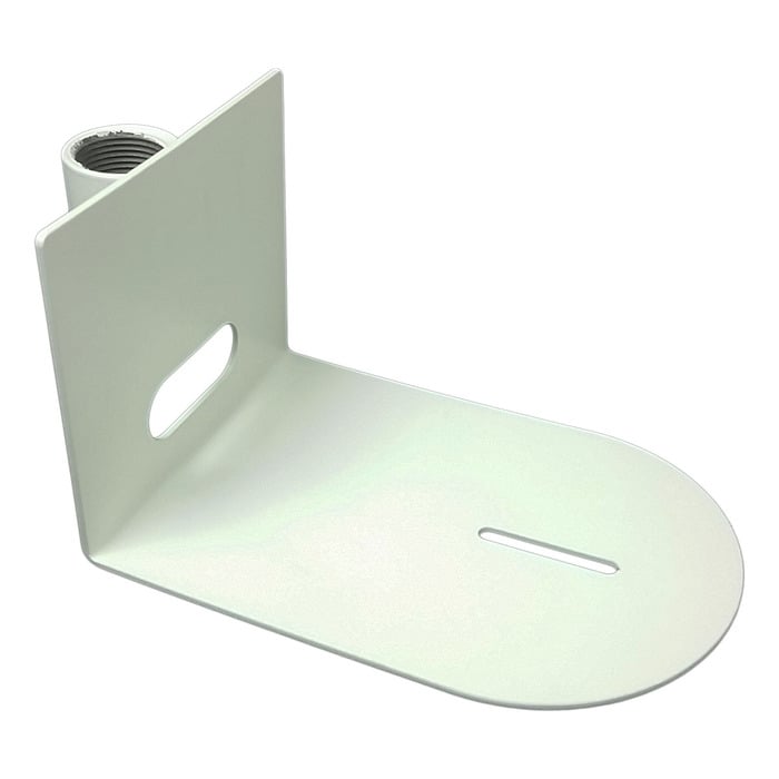 PTZOptics HCM-1C-WH Small Universal Ceiling Mount For 1" Pipe Attachment In White