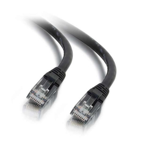 Cables To Go 00719 Cat6a Snagless Shielded Ethernet Patch Cable, Black, 20 Ft
