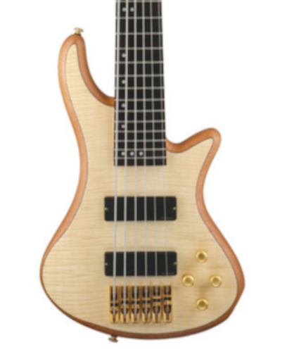 Schecter STILETTO-CUSTOM-6 Stiletto Custom 6 6-String Electric Bass Guitar With EMG 45Hz Pickups